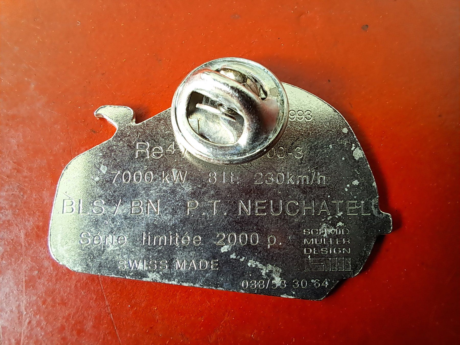 Spille & Fermagli: Pin - Anstecker limitierte Auflage BLS – Nuovo e nell'imballaggio originale da Spiez venduto da Pistach99 2