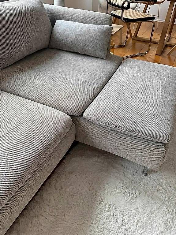 Divani: Söderhamn 2er Sofa Couch mit Recamiere Viarp – Usato da Basel venduto da art_prk8 1