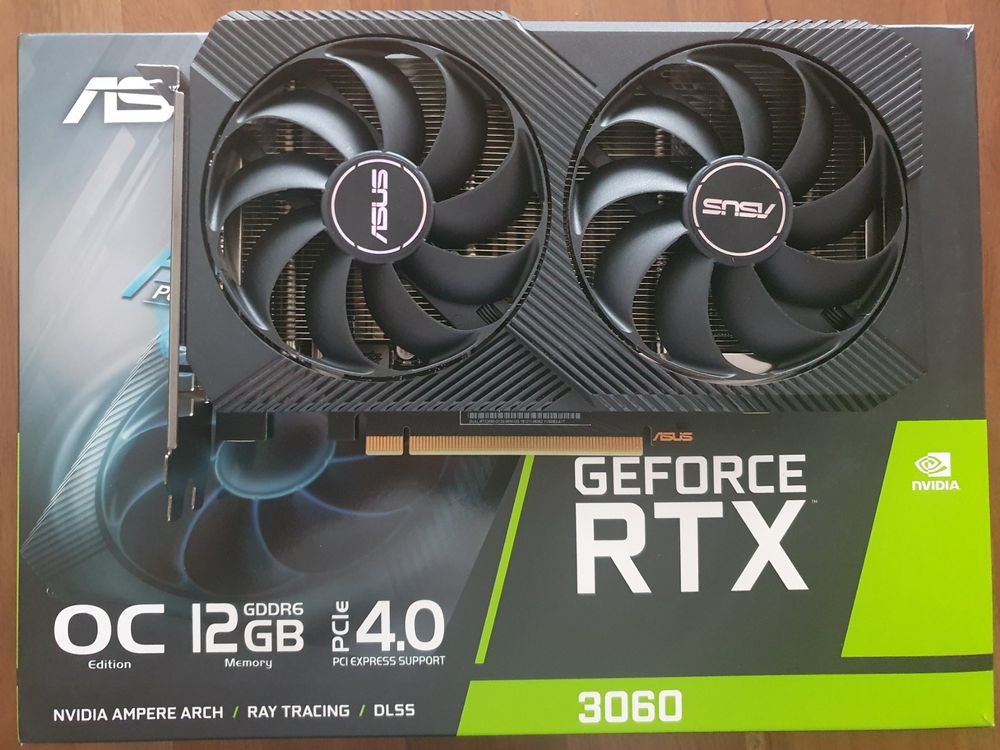 ASUS DUAL-RTX3060-O12G-V2 zu verkaufen | Kaufen auf Ricardo