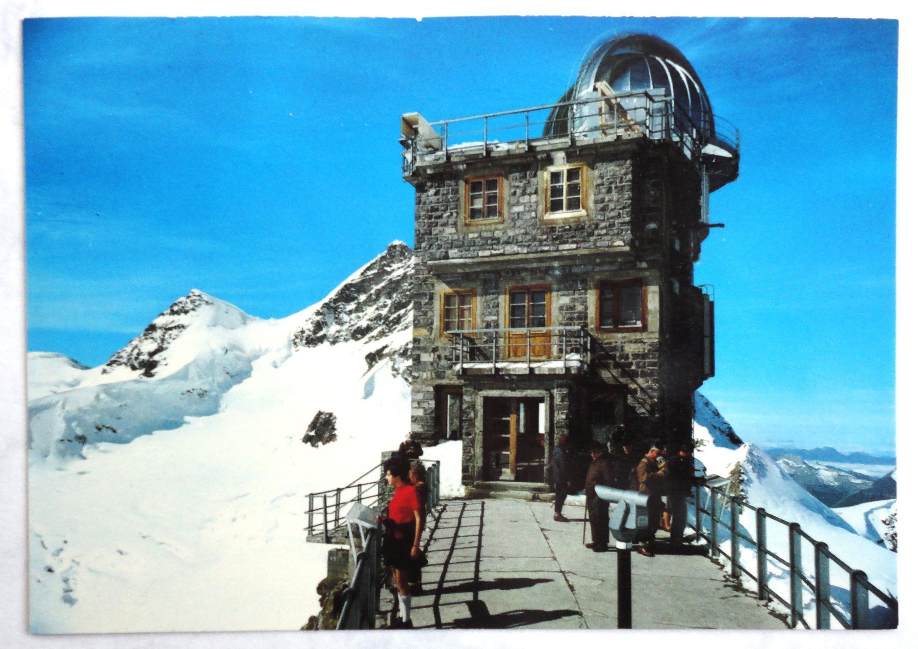 Cartoline postali: Jungfraujoch, Sphinx-Observatorium – Usato da Fétigny venduto da Billy2miny