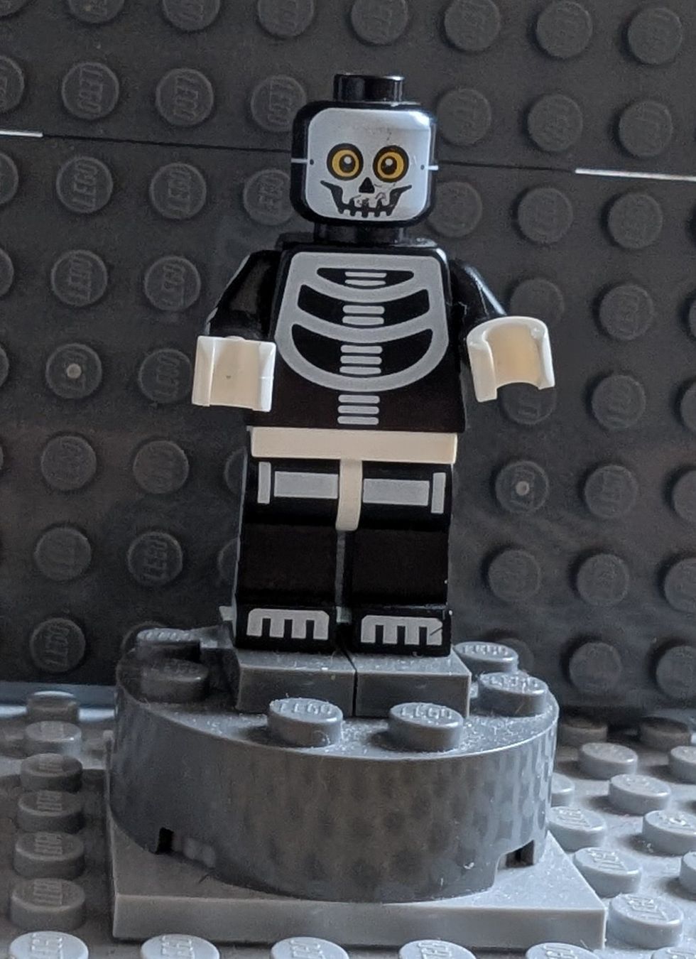 Lego Baukästen: Lego Minifigur Skeleton Guy, col 221 – Gebraucht aus Bäch SZ von Yodathebest15