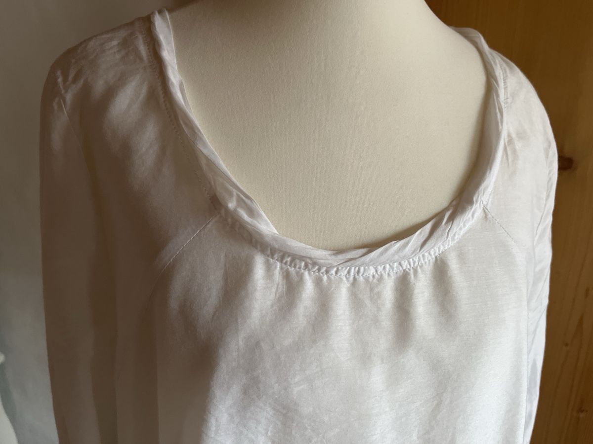 Nile Blusen: Nile Bluse weiss Gr. S  – Gebraucht aus Hettiswil von CoWa1974 1