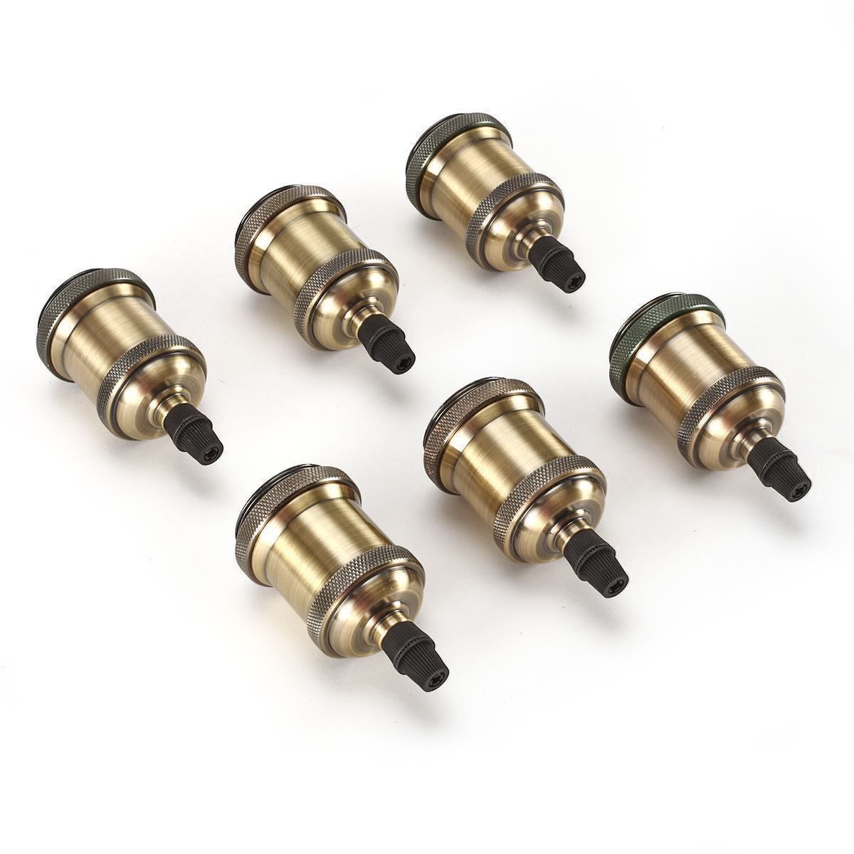 Lampade: 6pcs E27 Lighting Vintage Lampenfassung – Nuovo (secondo la descrizione) da Thun venduto da keller001 1