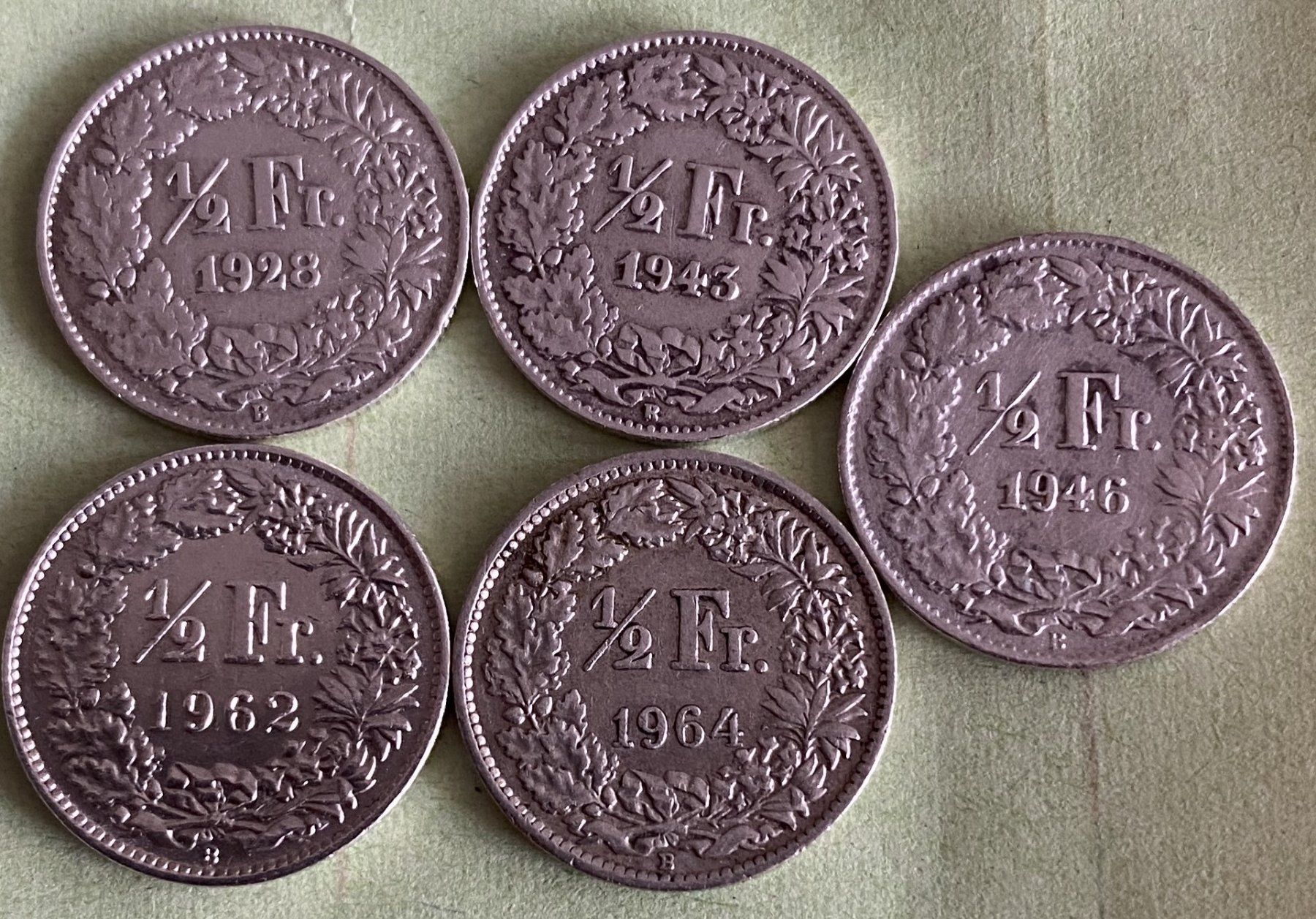 Tutti le monete: Pièces de Monnaie suisse 50 ct – Usato da Cully venduto da Forninho