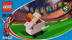 Lego 4462 Coca-Cola Hot Dog Trolley polybag, Japan
