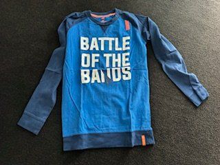 WE Langarm Shirt blau 158/164