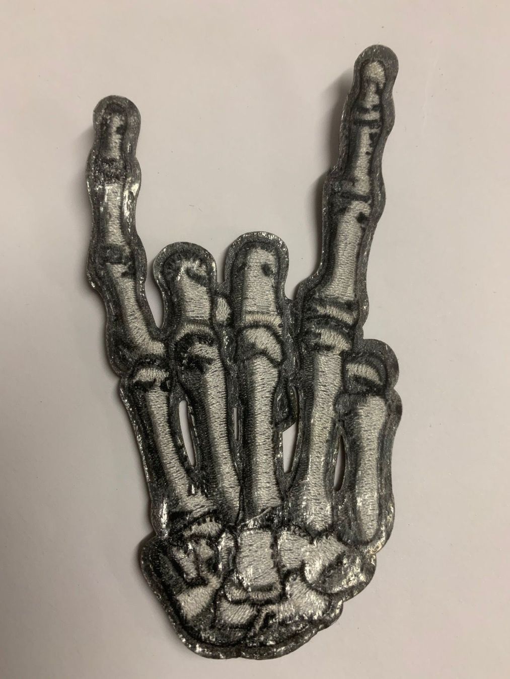 Toppe: Rock Skelet Badge / Aufnäher – Nuovo e nell'imballaggio originale da Ostermundigen venduto da Mcone 2