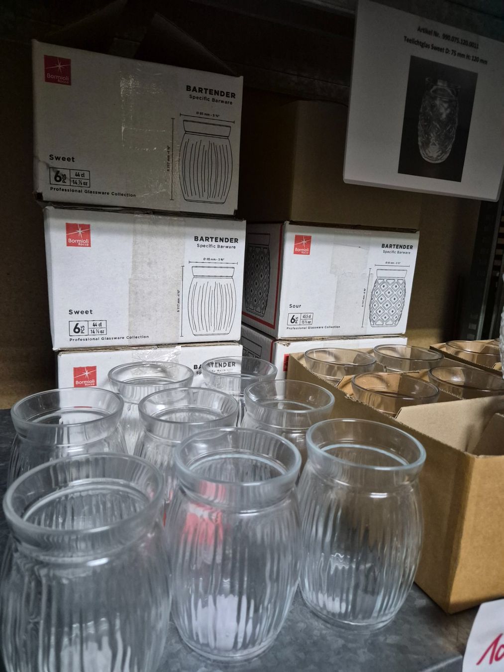 Candele: 1009 Posten Teelichtgläser aus Liq – Nuovo (secondo la descrizione) da Derendingen venduto da Meisterstuecke 5