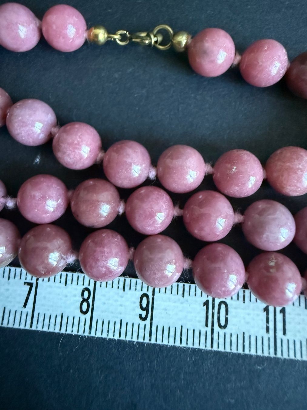 Catenine: Vintage Rhodochrosit Kette – Usato da Spiegel b. Bern venduto da Rogger72 5