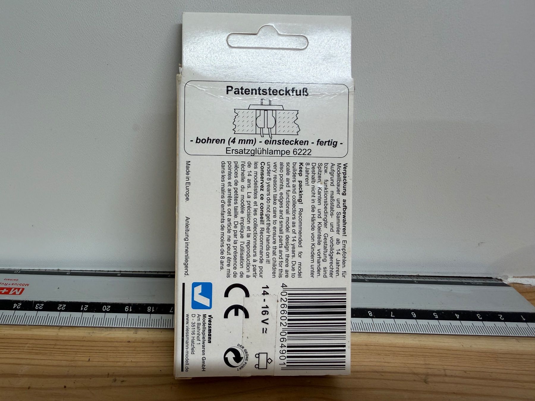 Viessmann Modellini di ferrovie: Spur N Viessmann 6490 Peitschenleuchte – Usato da Büsserach venduto da ModellbahnDepot 1