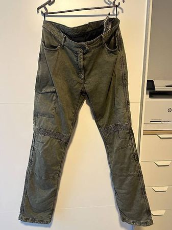 Damen Motorrad-Cargohose Segura Größe T4  Khaki