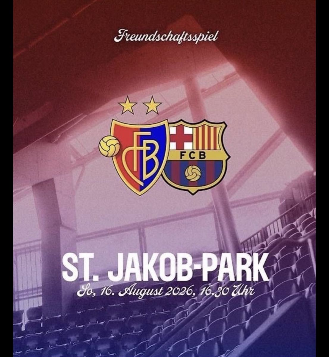 Biglietti: Basel - Barcelona 1 Ticket, Balkon – Nuovo (secondo la descrizione) da Chur venduto da Gundelle32