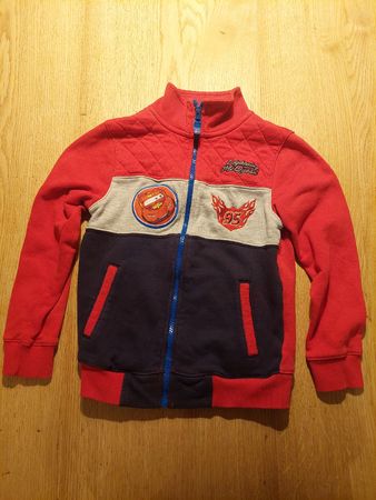 Cars Sweatjacke rot/blau Gr. 128