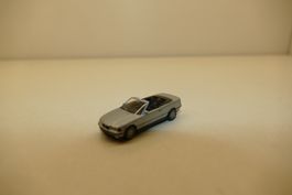 Herpa 1:87: BMW 3er Gabrio silbrig