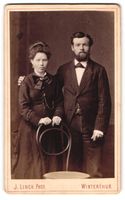 Fotografie J. Linck, Winterthur, Eheleut