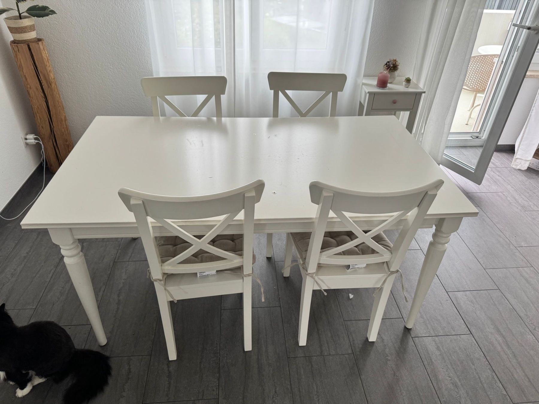 Ikea Tavoli: Tisch mit 6 Stühlen – Usato da Mettmenstetten venduto da Volae1 2