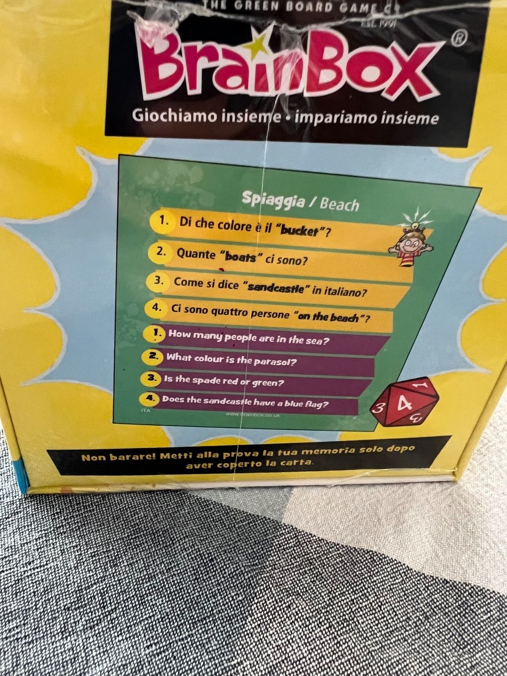 Giochi: Brainbox Let's Learn English/Sprache; Itienisch – Nuovo e nell'imballaggio originale da Meisterschwanden venduto da lorina04 1