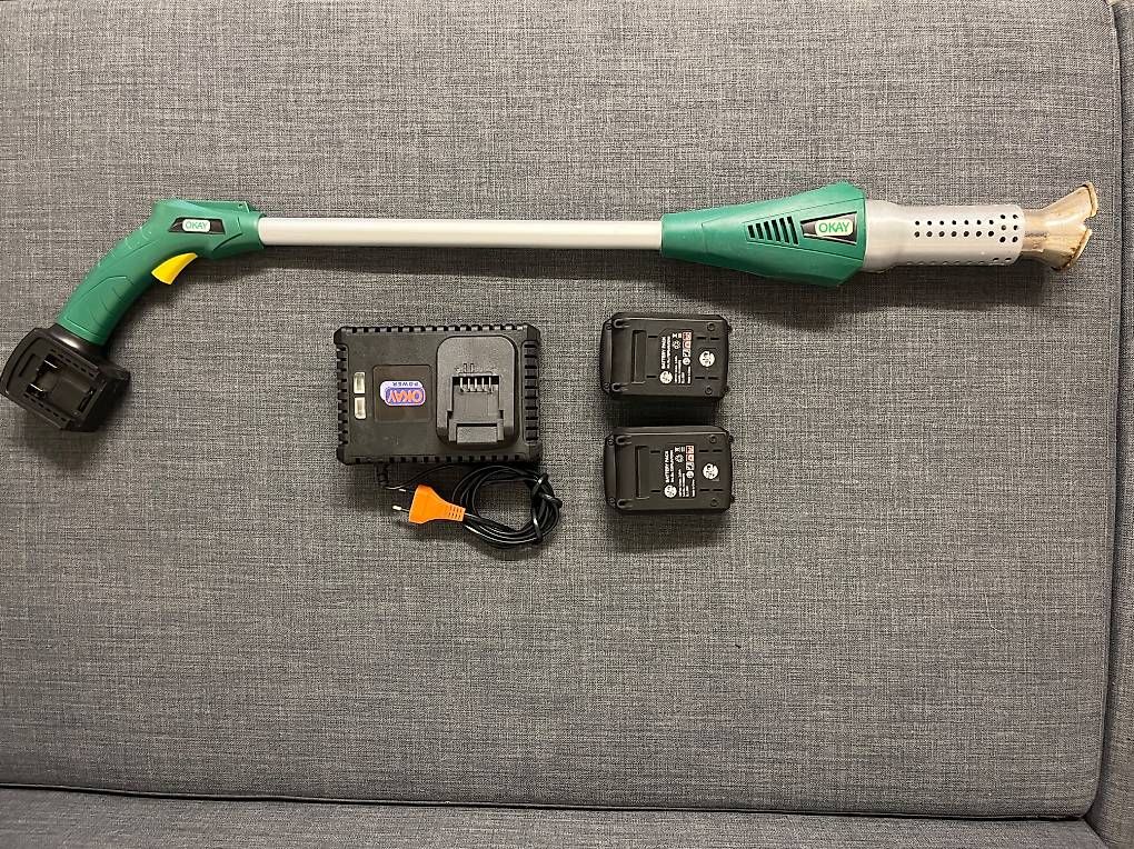 Tutti gli attrezzi: Désherbeur électrique OKAY 18V – Usato da Lutry venduto da Floupy61