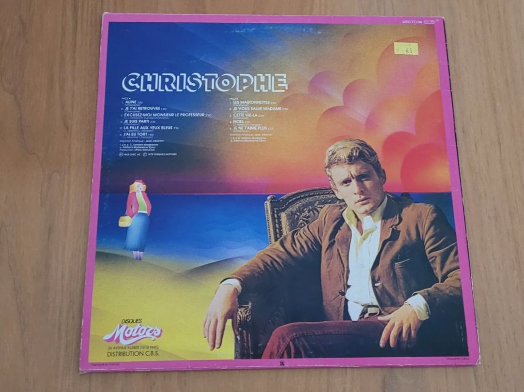 Vinyles: LP Christophe – D'occasion à Martigny par MZ-67 1