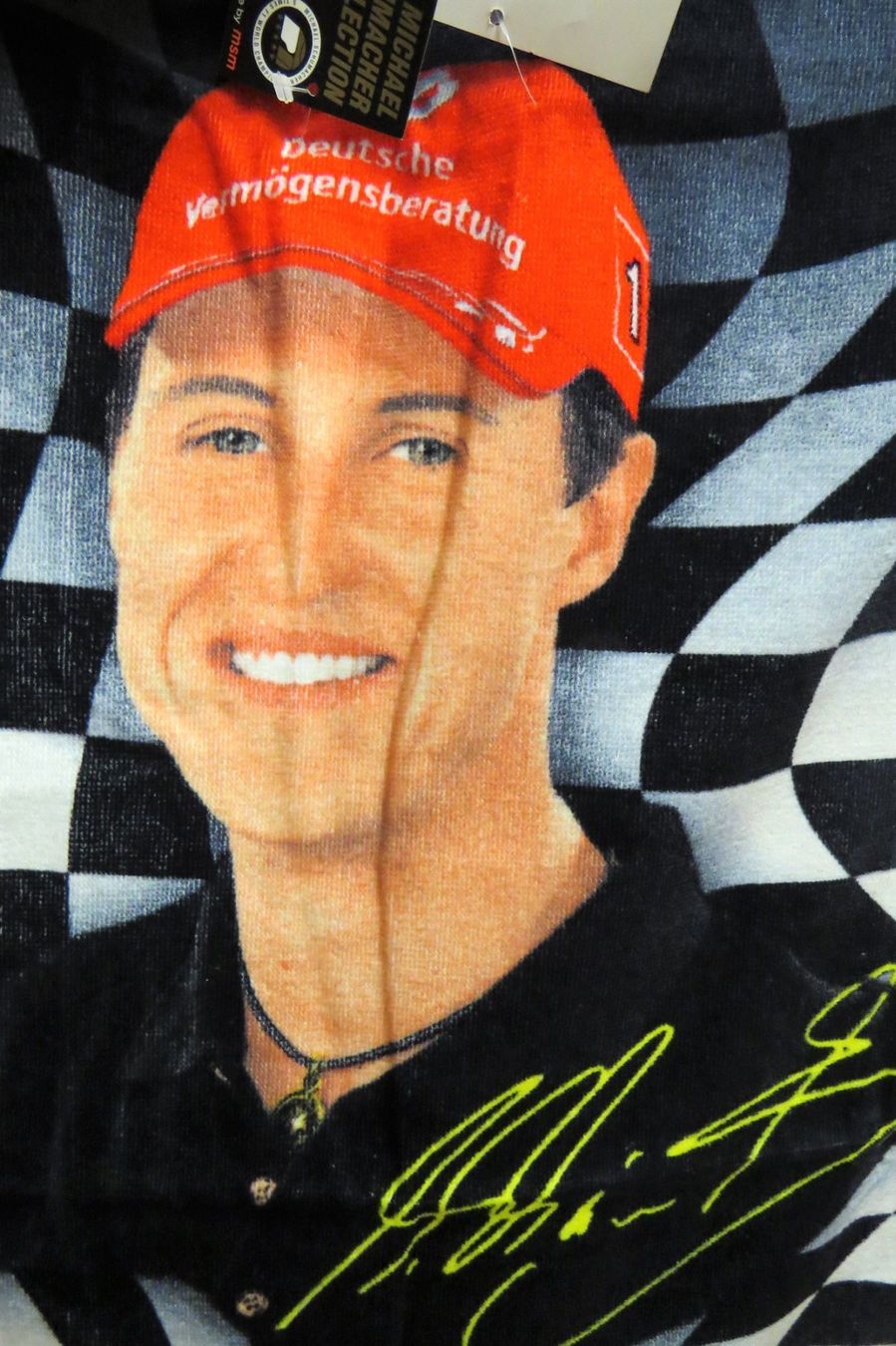 Teli da bagno: Badetuch Michael Schumacher – Nuovo e nell'imballaggio originale da Ettingen venduto da campione_1 3