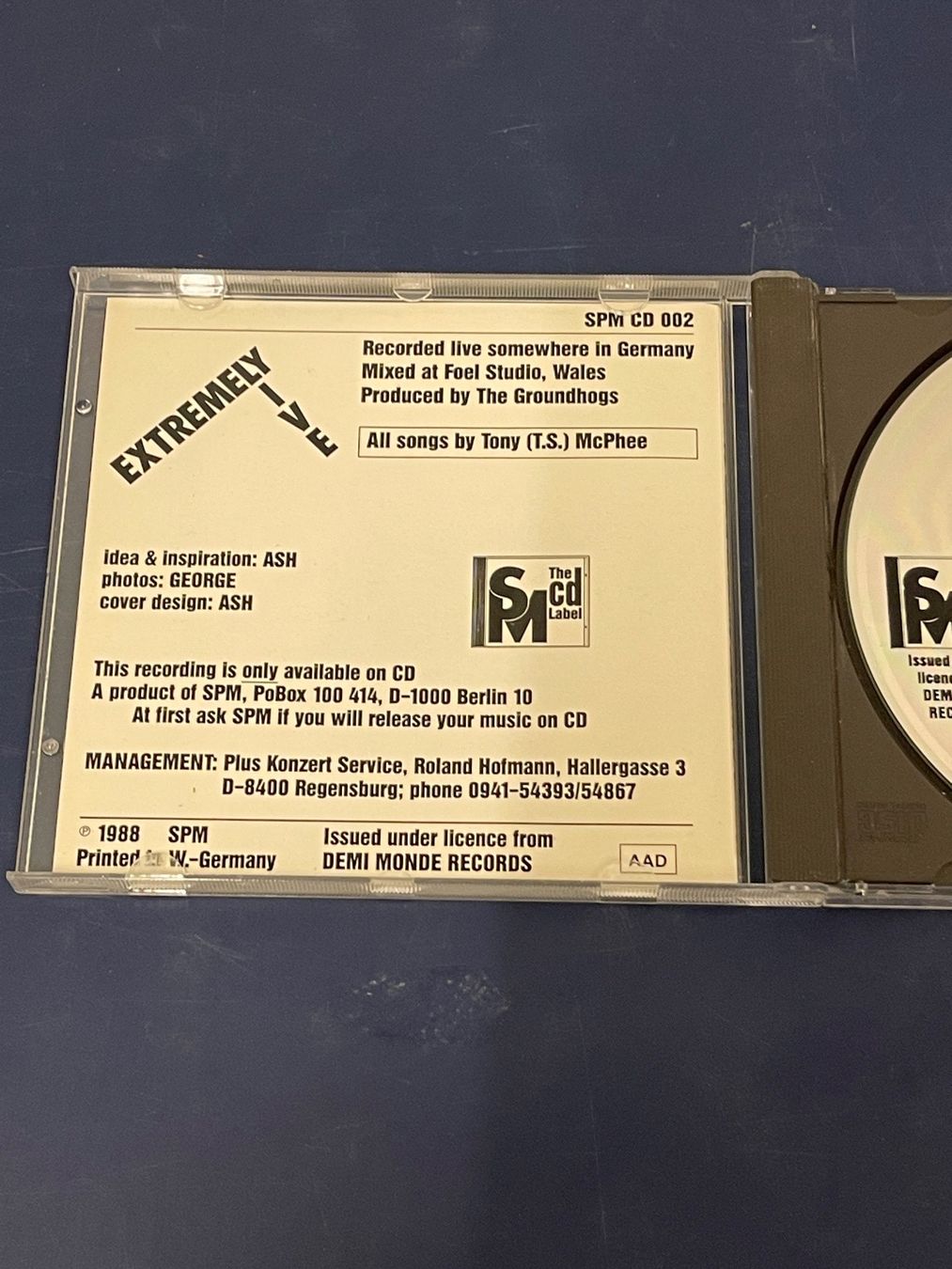 CDs: The Groundhogs - Extremely Live – Gebraucht aus Rüti ZH von alumedien 3