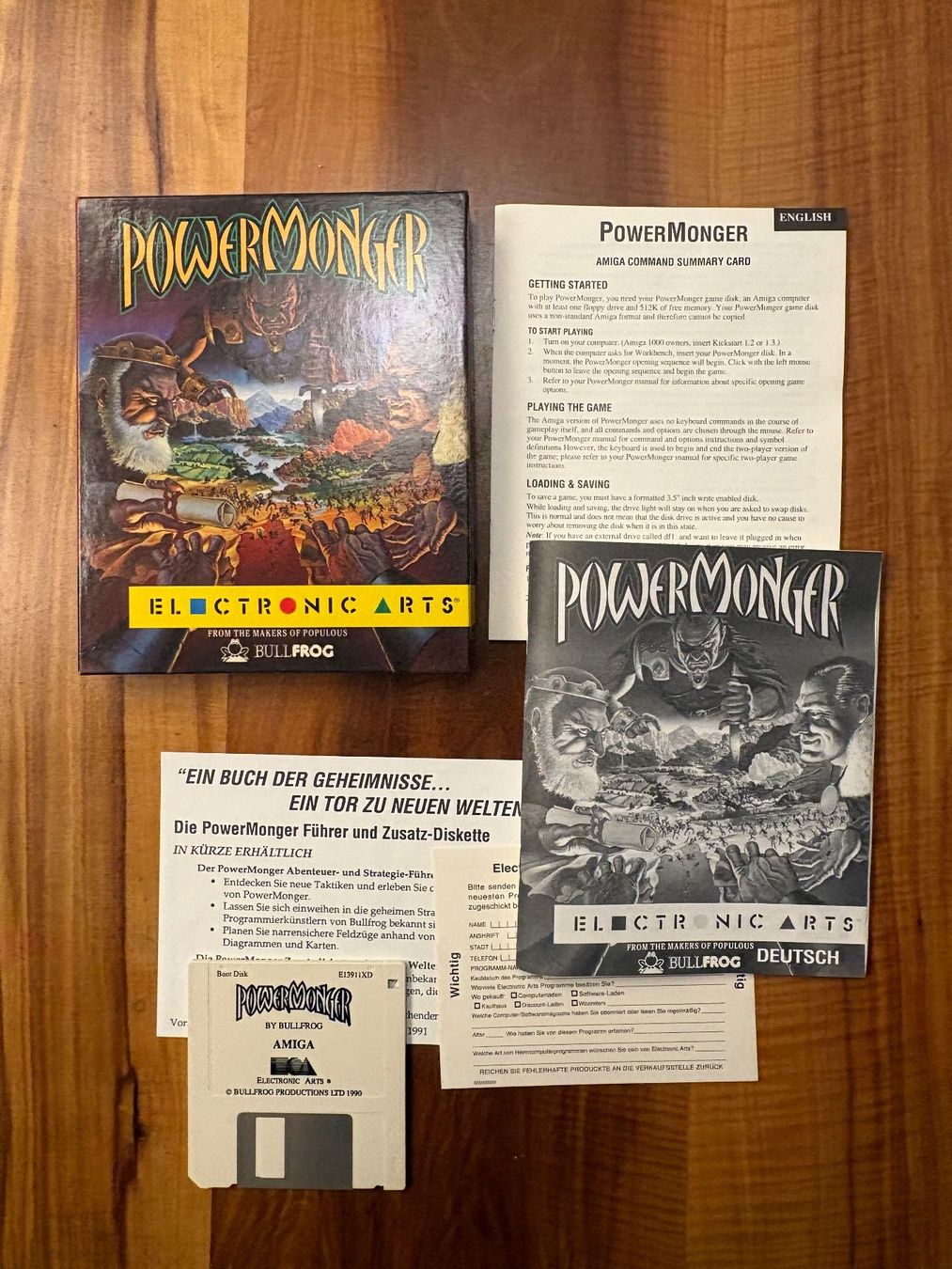 Commodore PC: Amiga Spiel: Powermonger – Usato da Niederhasli venduto da Manuf0 1