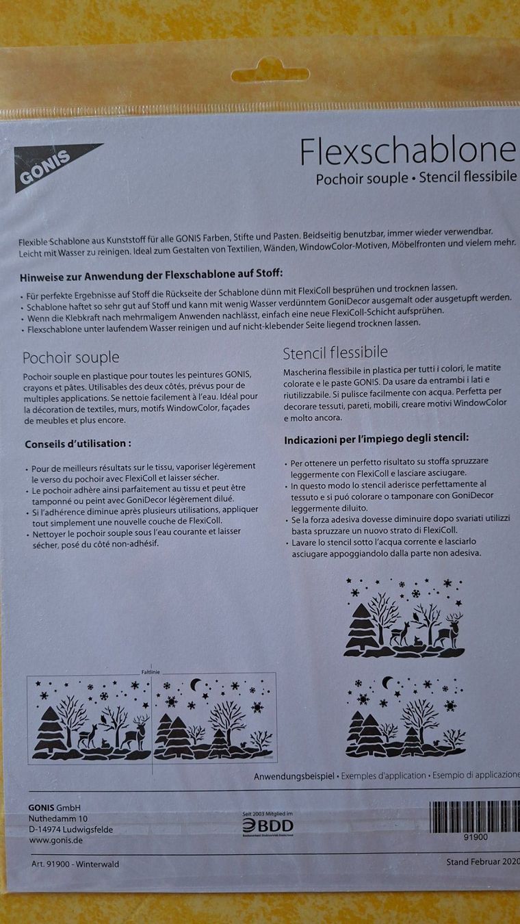 Sciablone: Schablonen – Nuovo e nell'imballaggio originale da Bretzwil venduto da eri_2gck 1