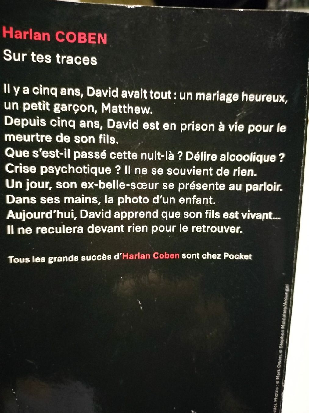 Libri: Sur tes traces Harlan Coben – Usato da Cortaillod venduto da rozinna 1