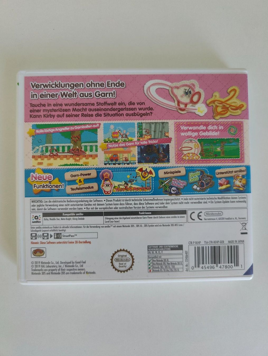 Giochi: Kirby und das extra magische Garn Nintendo 3DS – Usato da Dintikon venduto da Nightcom 1