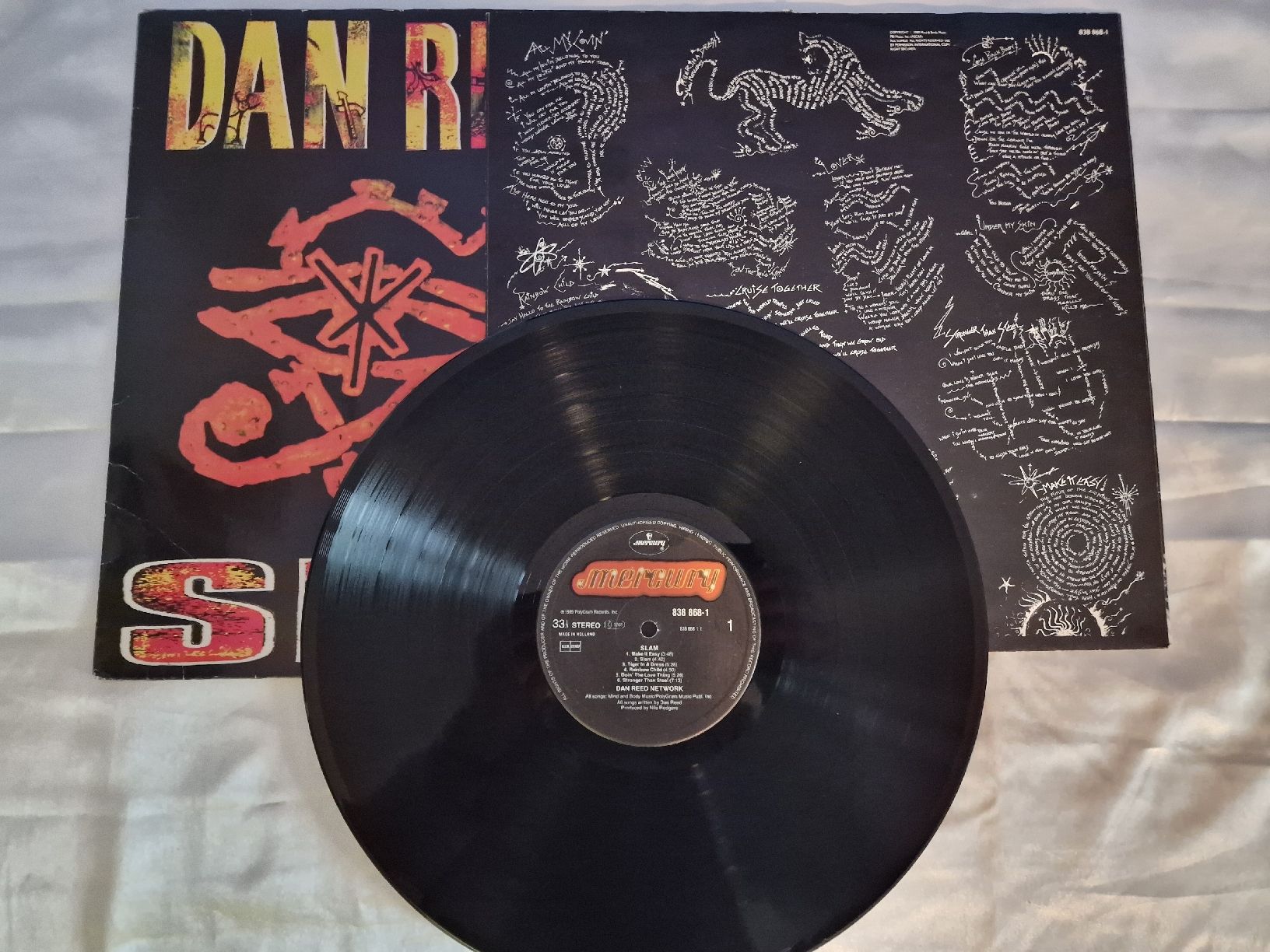 Dischi in vinile: Dan Reed Network - Slam – Usato da Pfaffnau venduto da gunport 3
