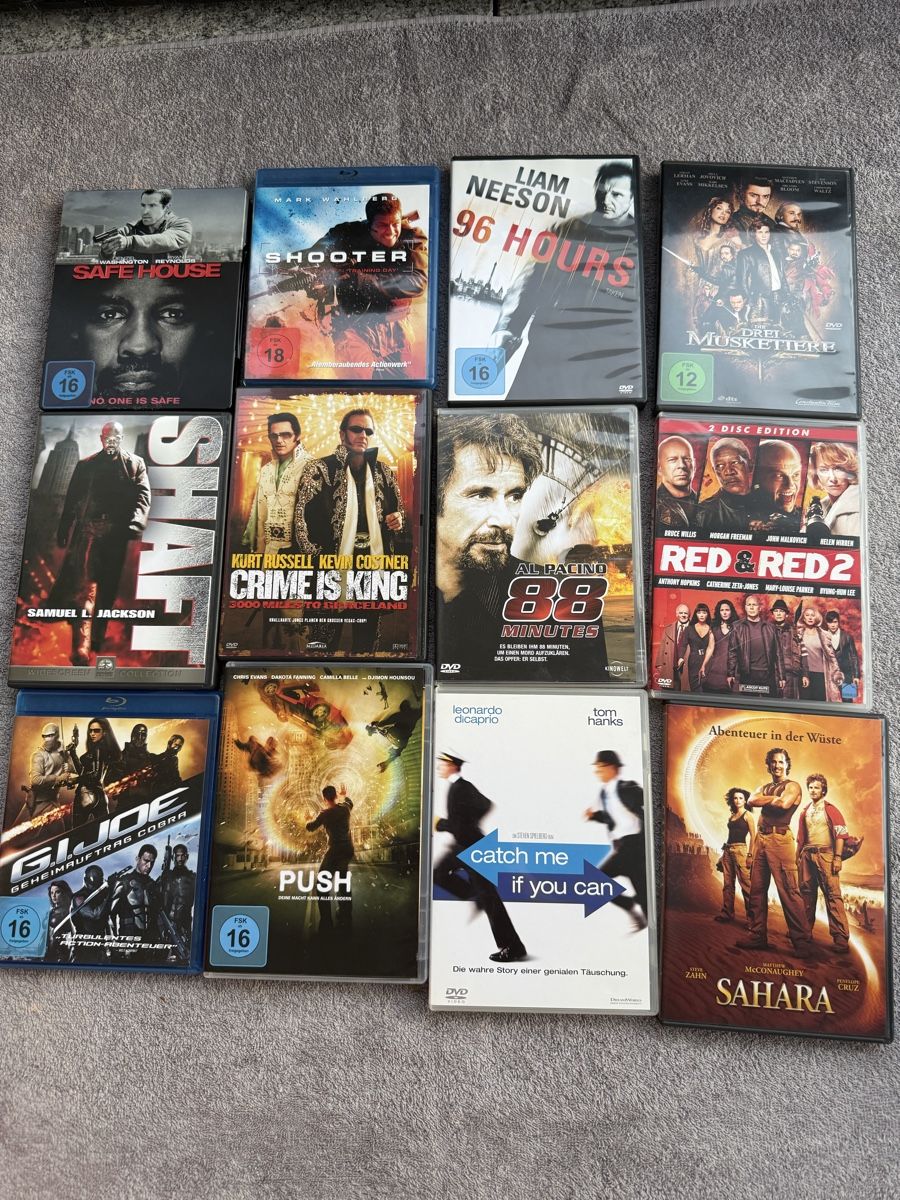 Tous les DVDs: DVD Collection: Action Movies  – D'occasion à Adliswil par Yoko2014
