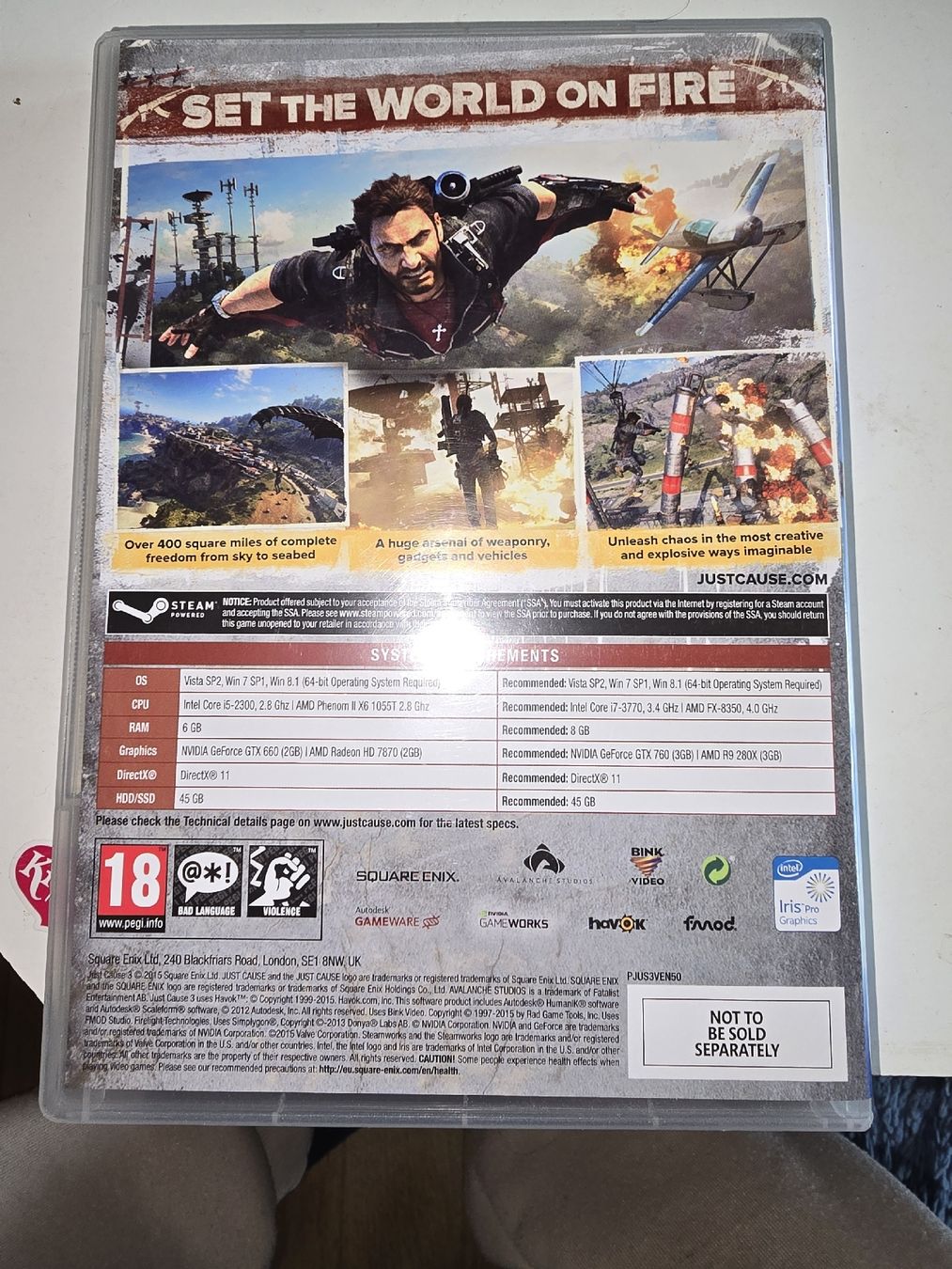 Spiele: Just Cause 3 (PC) - Action Kracher! – Gebraucht aus Oberbüren von Elk2025 1