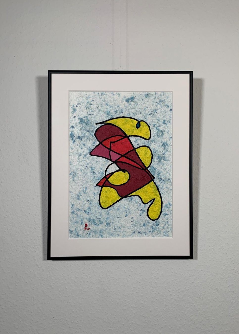 Dipinti: Original Schweizer Kunst: Die Tanzende – Usato da Basel venduto da EsZed
