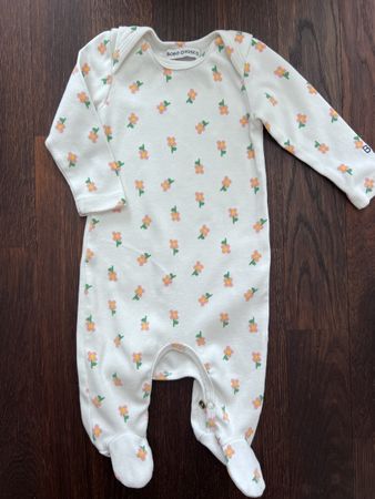 Bobo Choses Baby Strampler – Grösse 3M, Blumenprint