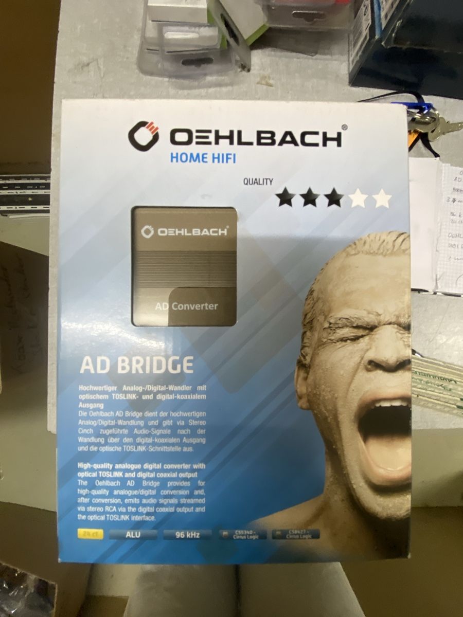 Oehlbach Convertitori: Oehlbach AD Bridge - Wandler Digital zu Analog – Nuovo e nell'imballaggio originale da Grossdietwil venduto da mahsoumi 3