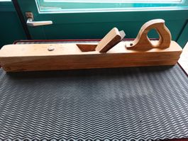 Antiker , grosser Holzhobel / Handhobel