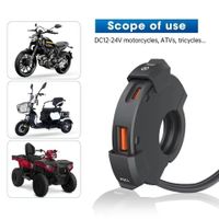 12V USB C Steckdosen Motorrad oder Roller
