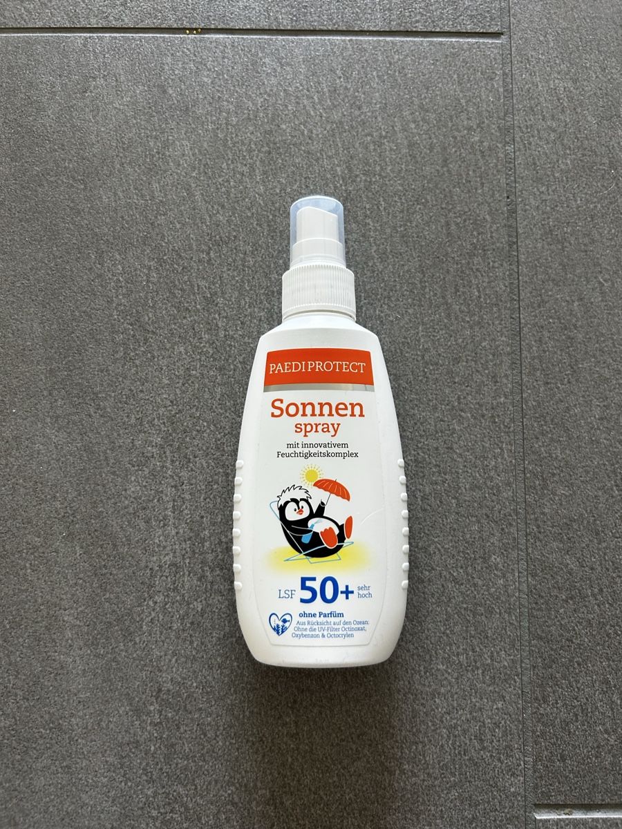 Protezione solare: Sonnenspray Kinder 50 Paediprotect neu! – Nuovo e nell'imballaggio originale da Zürich venduto da cos_b629