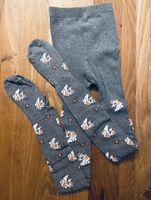 Warme Strumpfhose EINHORN, 134-140cm, Baumwolle