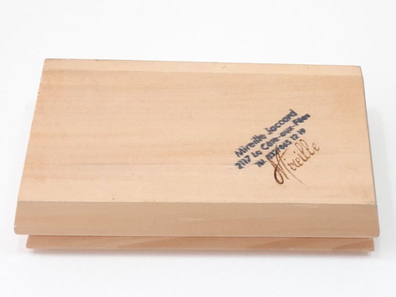Portagioie: Holzkästchen - Boîte en bois – Nuovo (secondo la descrizione) da Savagnier venduto da Marderuth 2