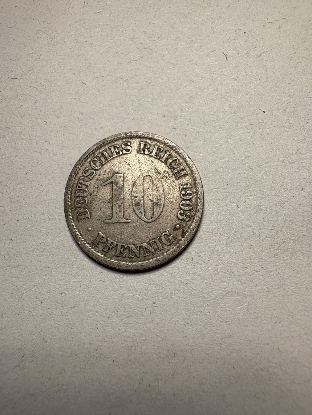 Tutti le monete: 10 Pfennig Deutsches Reich – Usato da Belp venduto da mikemaru