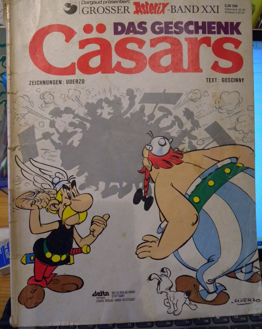 Fumetti: Asterix Band XXI - Das Geschenk Cäsars – Usato da Hauenstein venduto da davia72
