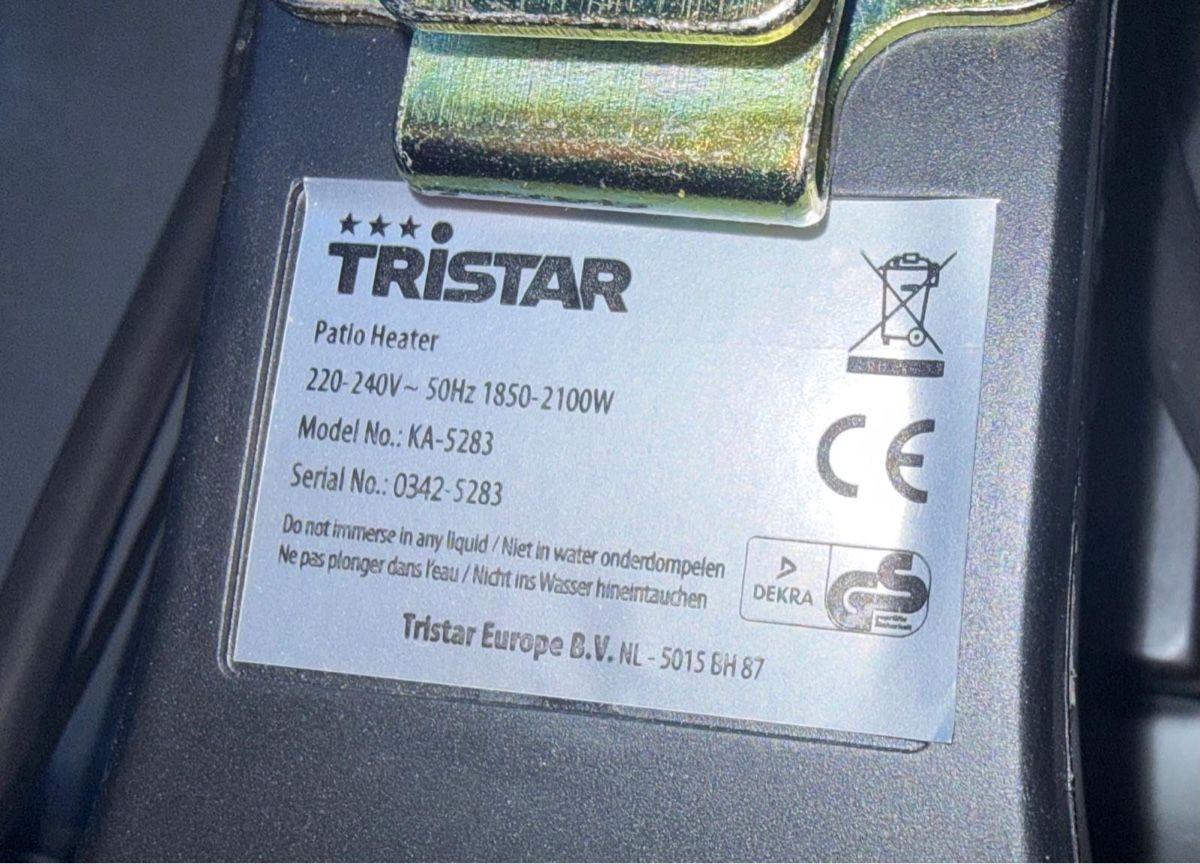 Radiatori: Tristar Terrassenheizstrahler – Usato da Zürich venduto da LilySasa 2