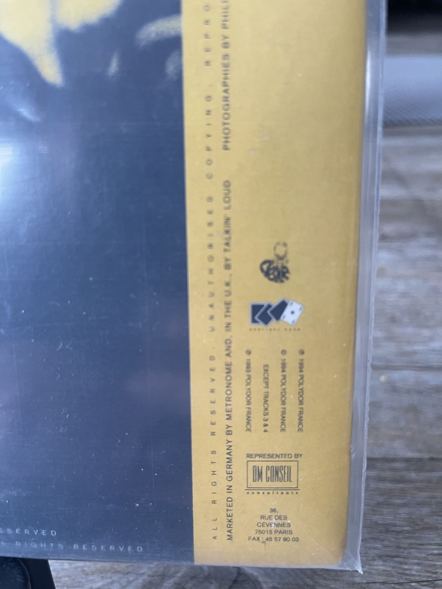 Dischi in vinile: Mc Solaar / Prose Combat / OG Pressung – Usato da Dagmersellen venduto da stonefinger 3