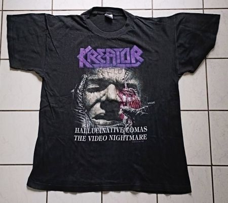 Kreator Vintage Bandshirt 1991 Metal