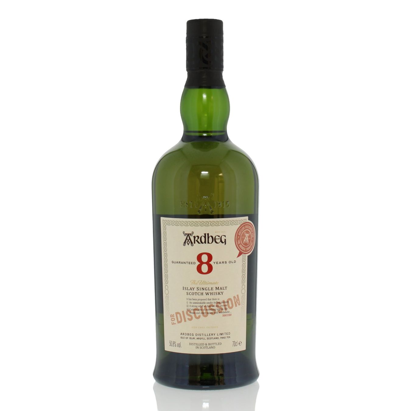 Ardbeg Bevande alcoliche: Ardbeg 8 Year Old Committee Release – Nuovo e nell'imballaggio originale da Bouveret venduto da Exclusive_Spirits