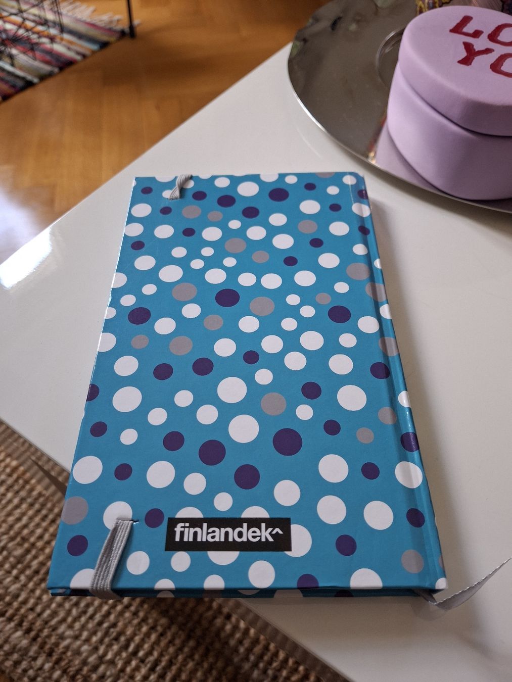 Blocchi: Cahier A5 à points bleu ligné  – Nuovo e nell'imballaggio originale da Lausanne venduto da Cognitia 2