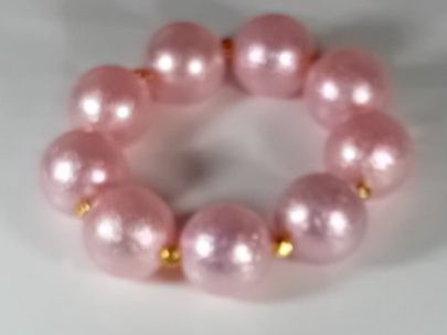 Bracelets: armband modeschmuck,,,,roserot,,matt – Neuf (Voir description) à Basel par bij_5hqd