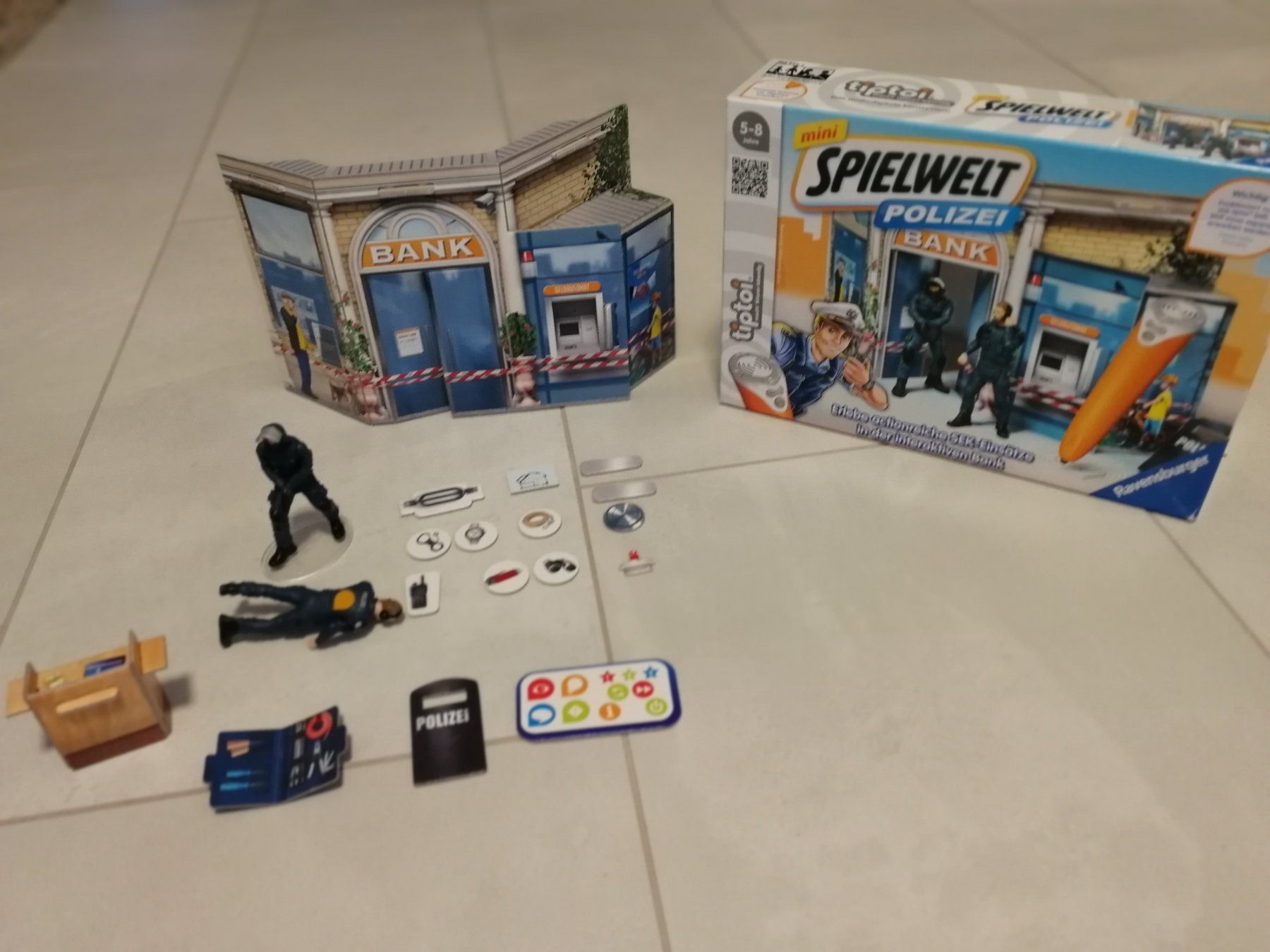 Ravensburger Giochi: Tiptoi Spielwelt Polizei Bank – Usato da Winkel venduto da Moizi 2