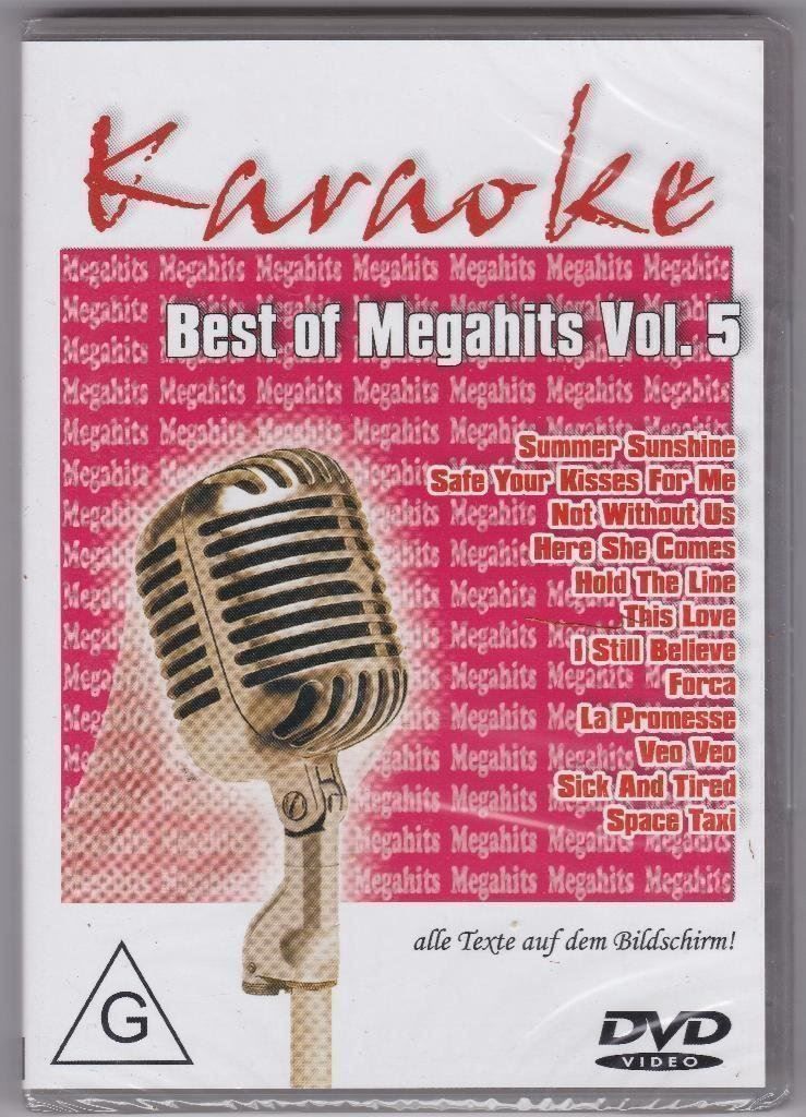 Alle DVDs: Popmusik Karaoke DVD NEU – Neu und originalverpackt aus Matten b. Interl von dvdblurayneu